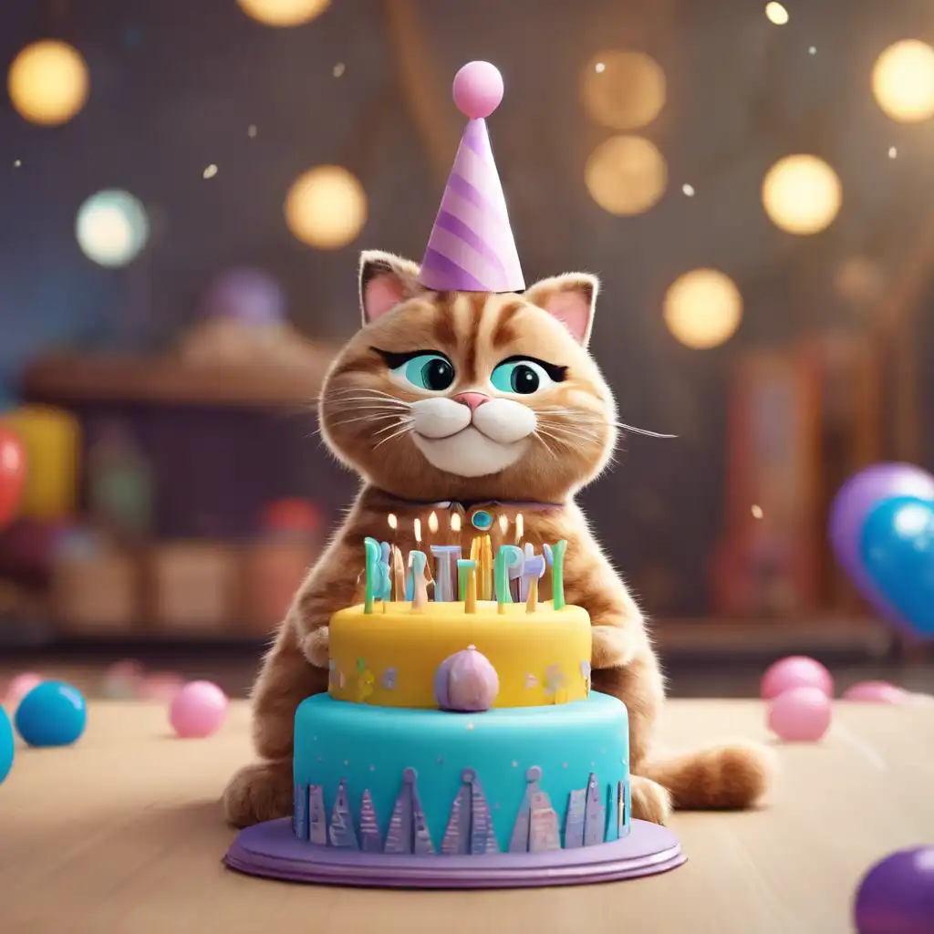 funny Cat Birthday jokes and one liner clever Cat Birthday puns at PunnyPeak.com